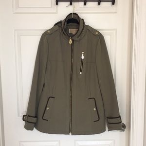 Michael Kors Green Water Resistant Jacket